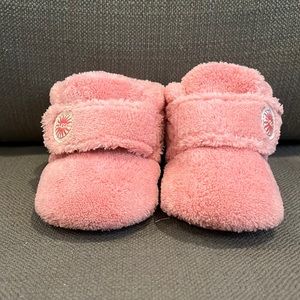 Pink baby Ugg Bootie